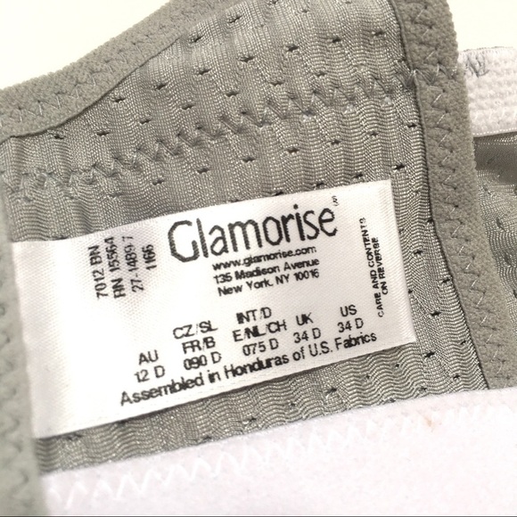 Glamorise Double Layer Custom Control Sports Bra - Picture 10 of 16